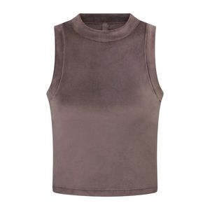NWT SKIMS Velour Crew Neck Tank
